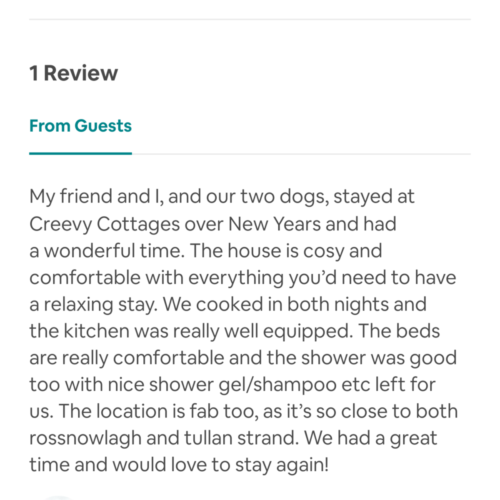 Creevy Cottages 20210101_160738_0000 Reviews  
